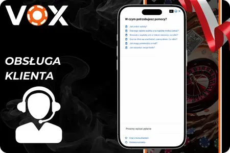 Obsługa klienta w Vox App